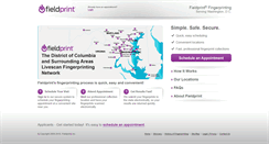 Desktop Screenshot of fieldprintdc.com